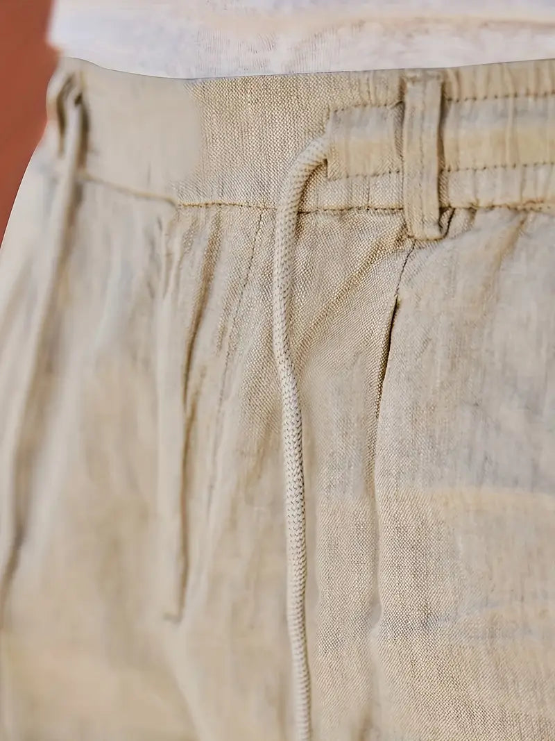Vellane | Pantalon à Cordon et Pinces pour Homme Nicolas