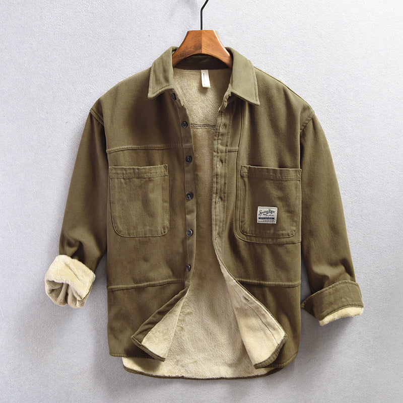 VELLANE | CHEMISE CARGO EN POLAIRE POUR HOMME