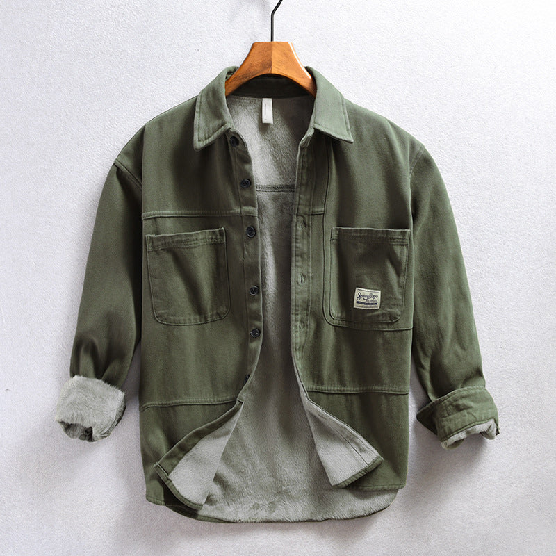 VELLANE | CHEMISE CARGO EN POLAIRE POUR HOMME