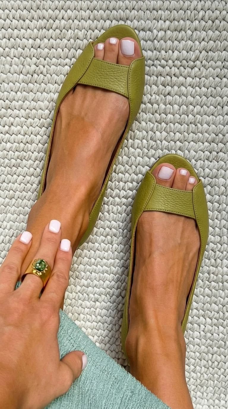 Adelina Sandales Dorées Confort Chic