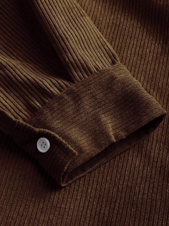 VELLANE | CHEMISE MANCHES LONGUES DEMI-BOUTONS POUR HOMME