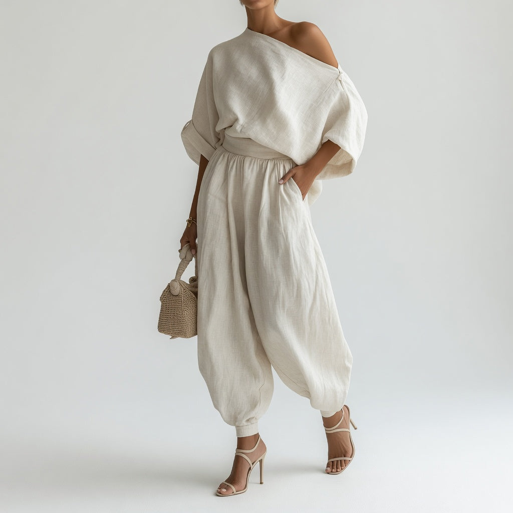 Mila™ | Ensemble de 2 pièces off-shoulder