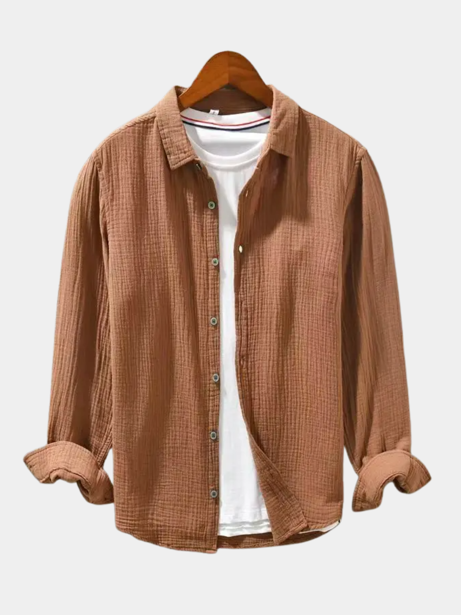 VELLANE | CHEMISE ÉLÉGANTE EN COTON DOUX COMME DE LA SOIE