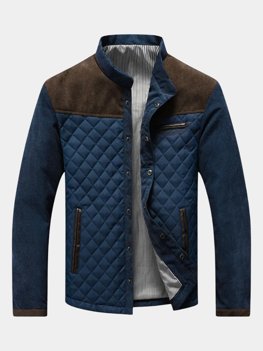 Vellane | Veste Matelassée Col Montant pour Homme Henri