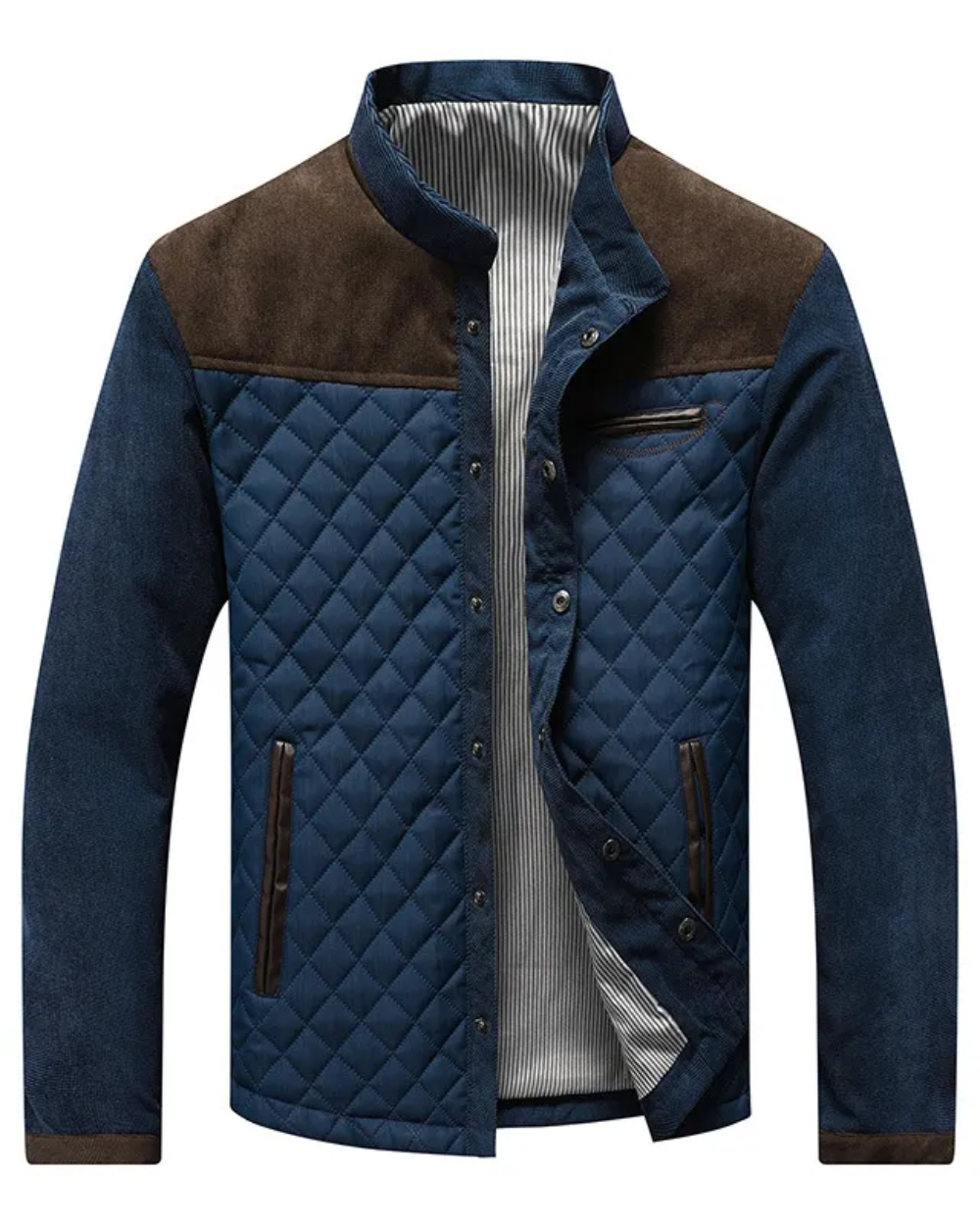 Vellane | Veste Matelassée Col Montant pour Homme Henri