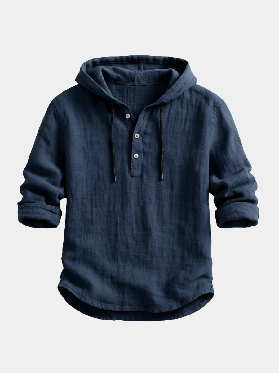 VELLANE | Chemise à Capuche Pierre