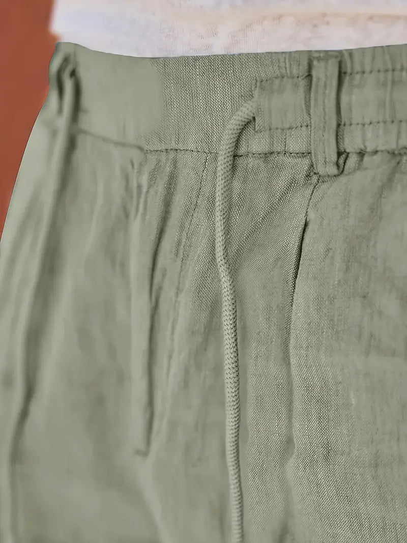 Vellane | Pantalon à Cordon et Pinces pour Homme Nicolas