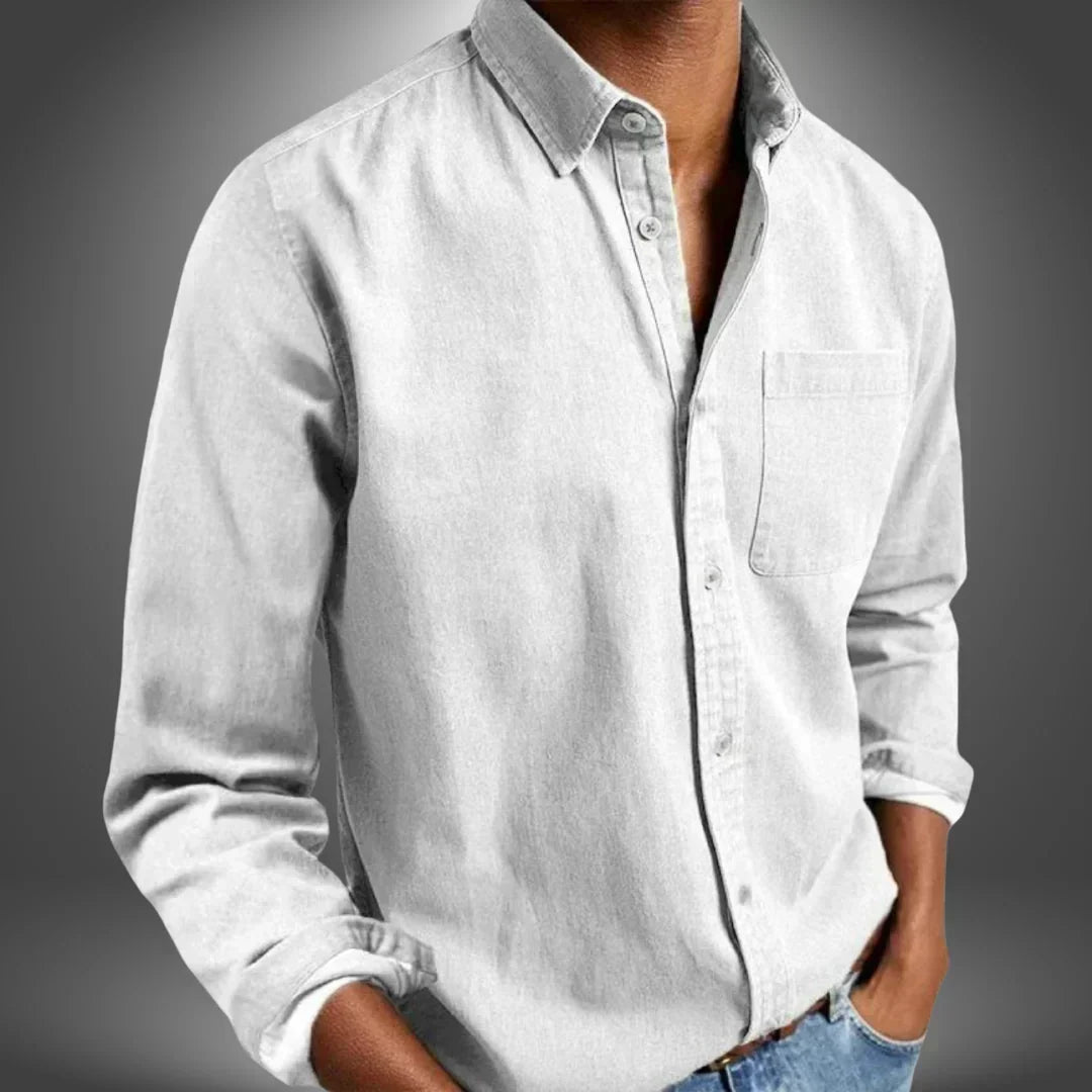 Vellane | Chemise à Poche Poitrine pour Homme Jacques