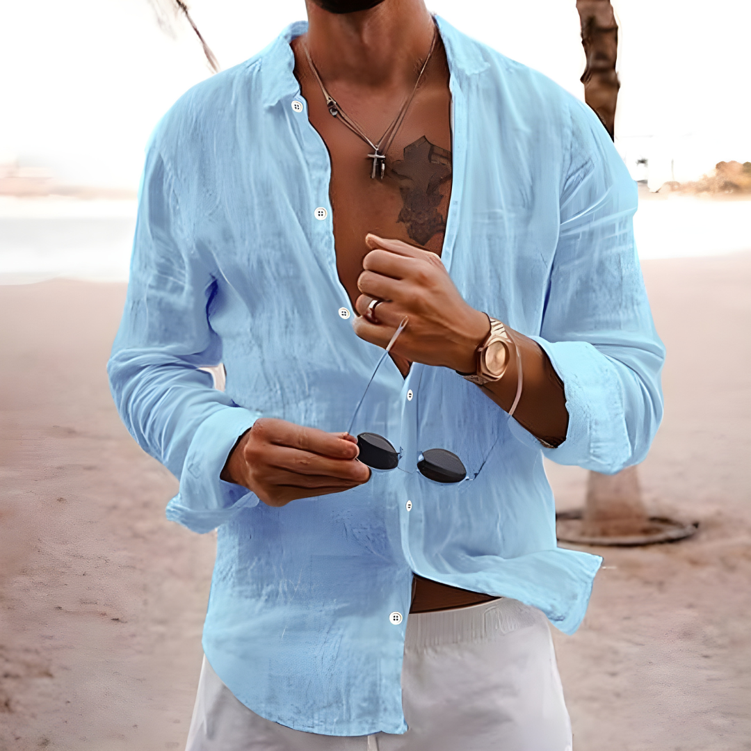 VELLANE | CHEMISE D'ÉTÉ EN COTON NATUREL