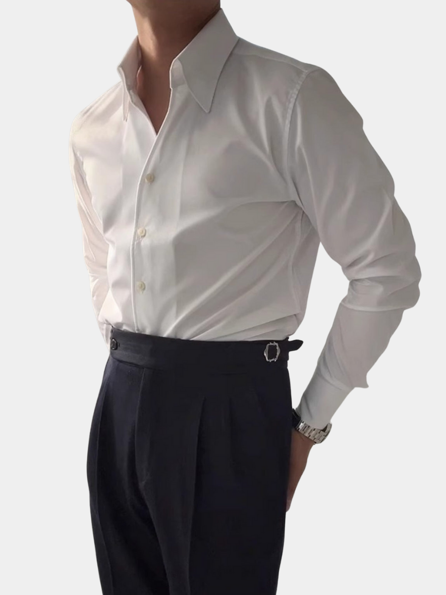 VELLANE | CHEMISE ATHLÉTIQUE ITALIENNE POUR HOMME EN BAMBOU