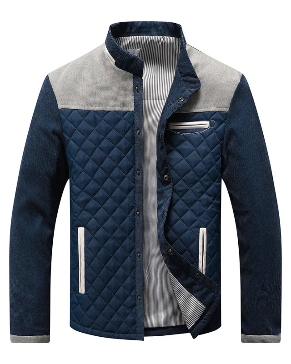 Vellane | Veste Matelassée Col Montant pour Homme Henri