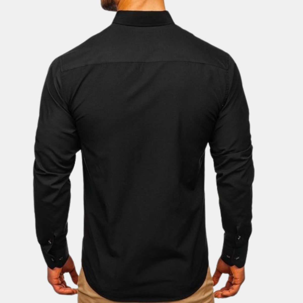 VELLANE | CHEMISE CLASSIQUE POUR HOMME À MANCHES LONGUES