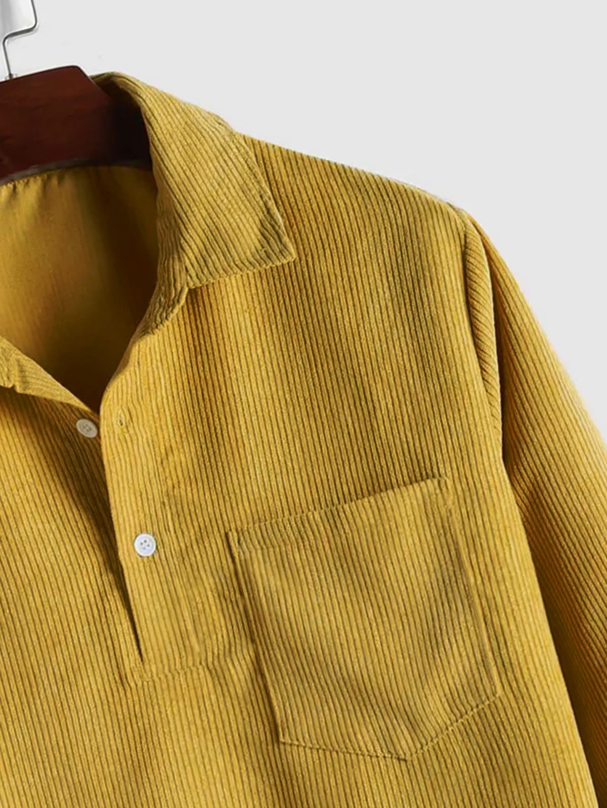 VELLANE | CHEMISE MANCHES LONGUES DEMI-BOUTONS POUR HOMME