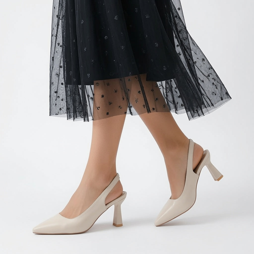 Sophia™ | Talons Élegants Slingback