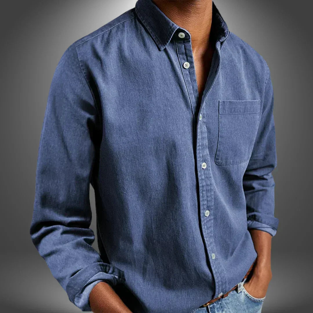 Vellane | Chemise à Poche Poitrine pour Homme Jacques