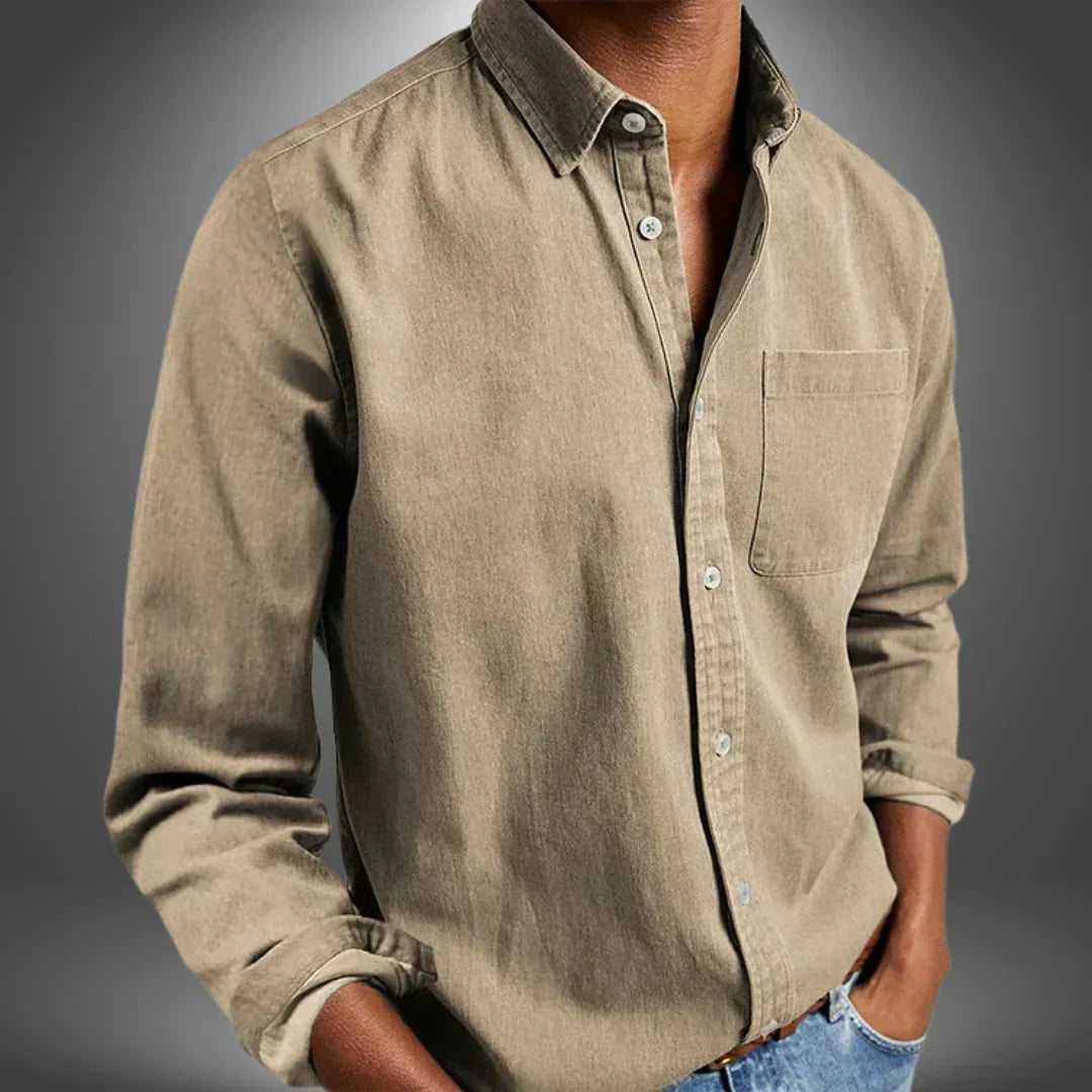 Vellane | Chemise à Poche Poitrine pour Homme Jacques