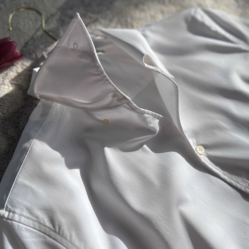 VELLANE | CHEMISE ATHLÉTIQUE ITALIENNE POUR HOMME EN BAMBOU