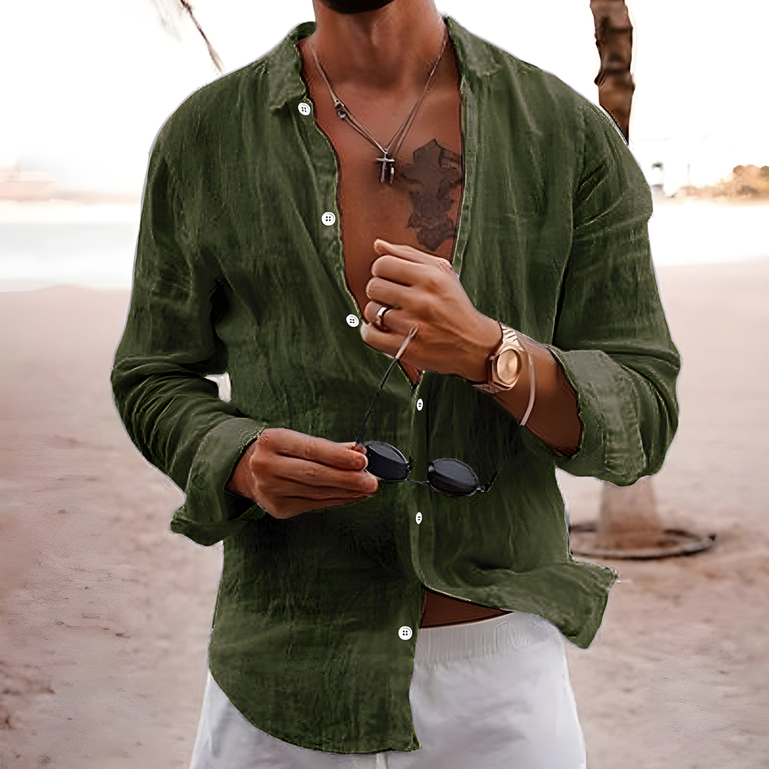 VELLANE | CHEMISE D'ÉTÉ EN COTON NATUREL