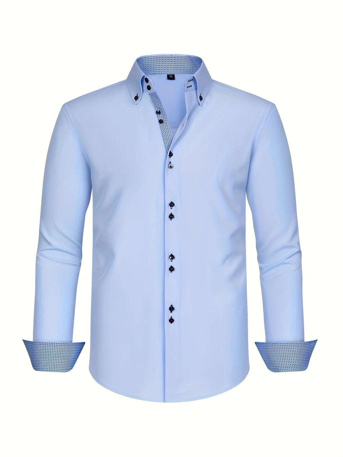 VELLANE | CHEMISE ÉLÉGANTE LÉGÈRE AVEC DÉTAILS CONTRASTÉS