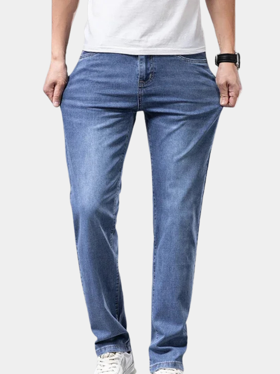Vellane | Pantalon Droit Effet Jean pour Homme Julien