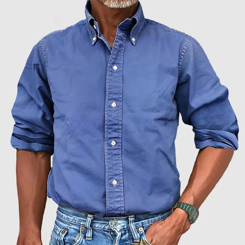VELLANE | CHEMISE À MANCHES LONGUES ANTI-PLIS POUR HOMME