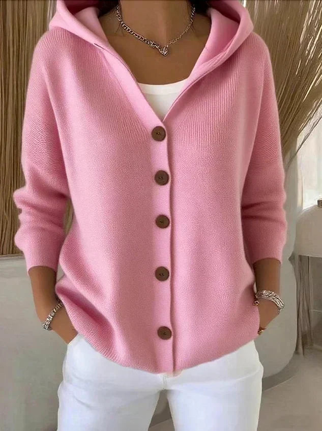 Rocío | Cardigan en maille à capuche