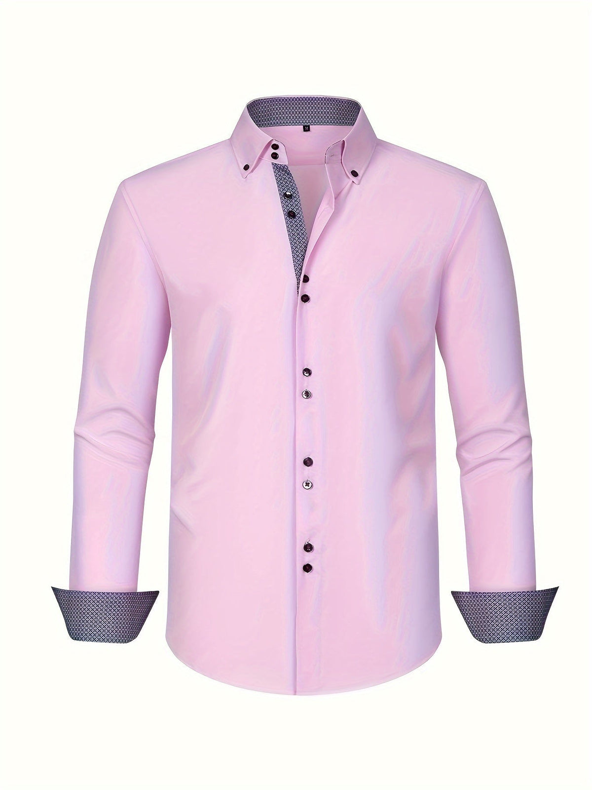 VELLANE | CHEMISE ÉLÉGANTE LÉGÈRE AVEC DÉTAILS CONTRASTÉS