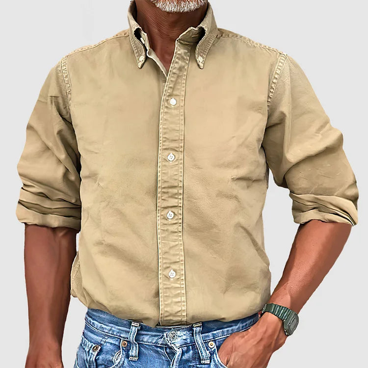 VELLANE | CHEMISE À MANCHES LONGUES ANTI-PLIS POUR HOMME