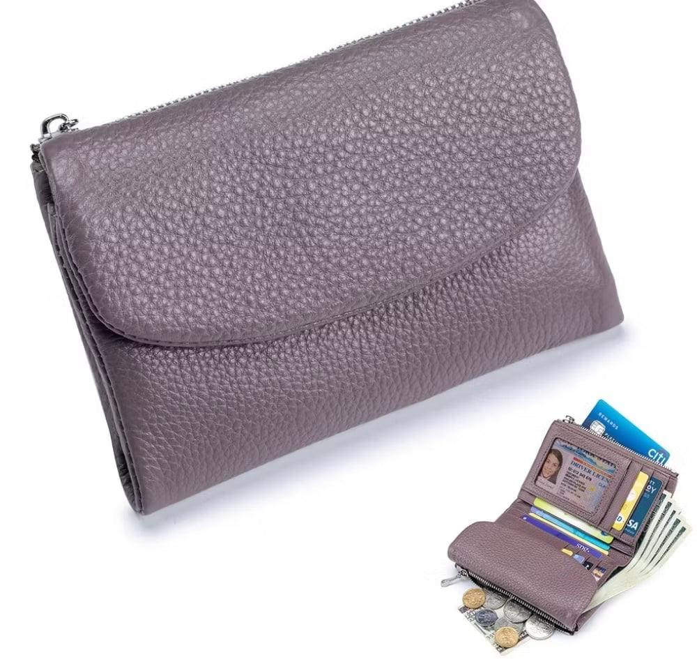 Valéria™ — Portefeuille cuir élégant organisation pratique