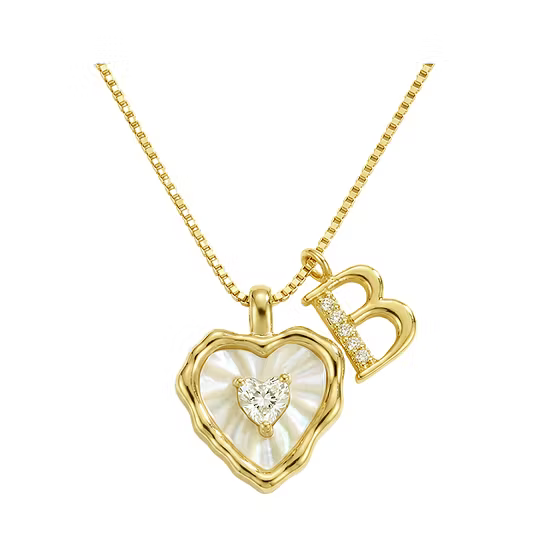 Élisara™ — Collier cœur personnalisé élégance éternelle