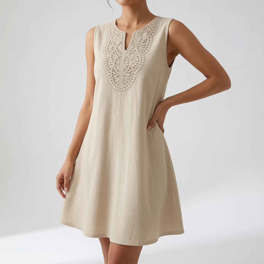 Lunésia™ — Robe bohème fluide élégance estivale