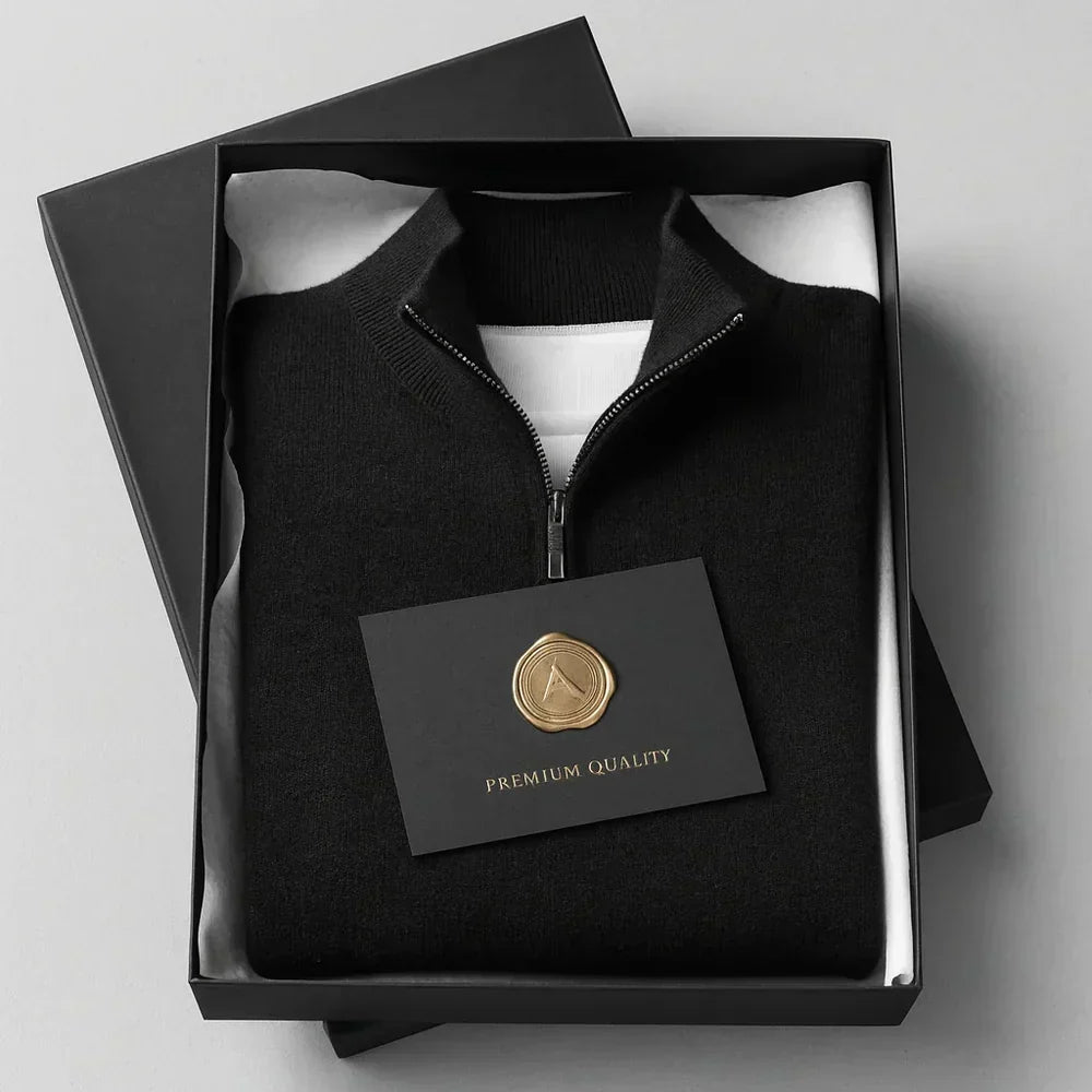 Vellane | Pull Col Zippé pour Homme Patrick