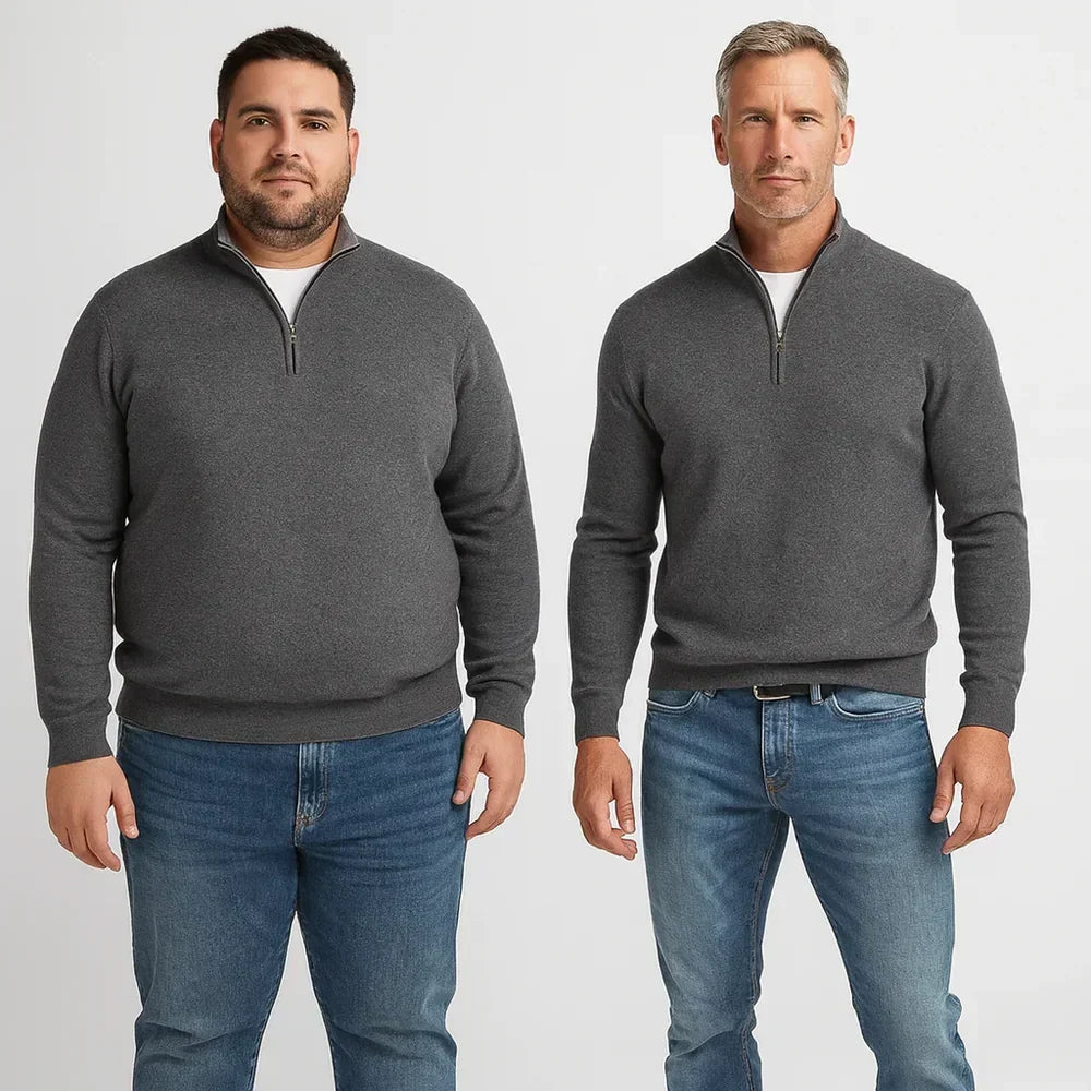 Vellane | Pull Col Zippé pour Homme Patrick
