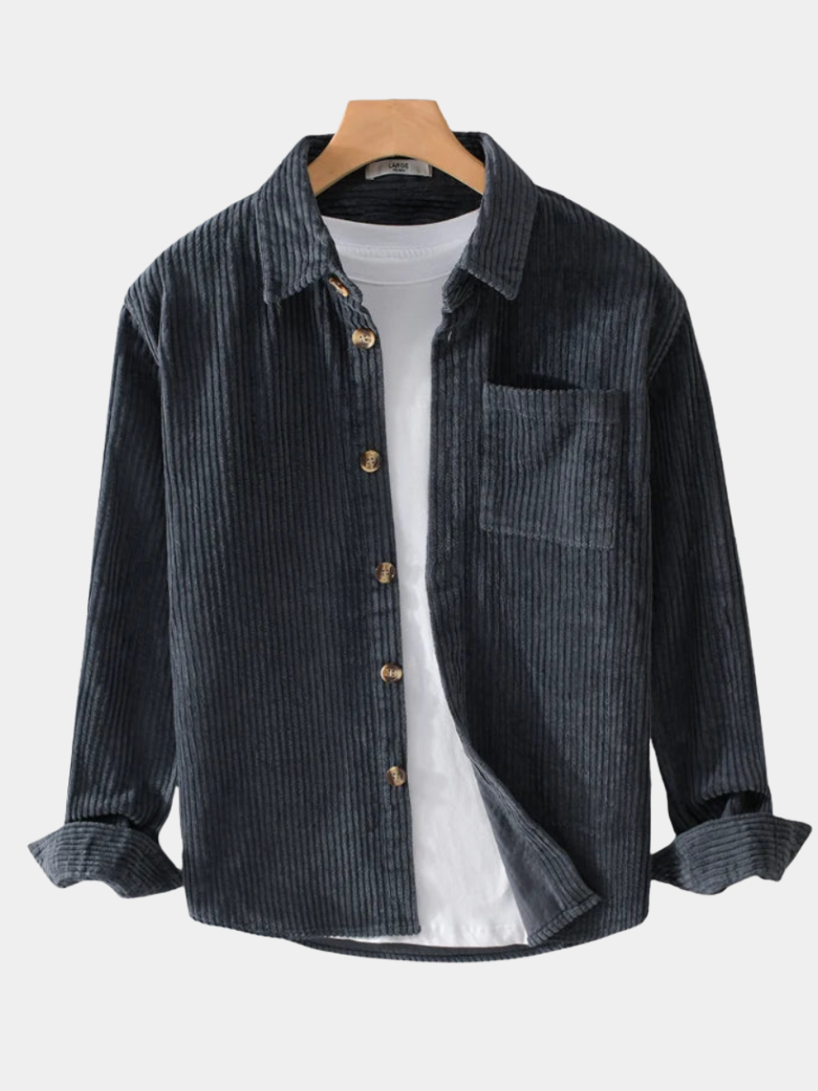 VELLANE | CHEMISE EN VELOURS CÔTELÉ POUR HOMME