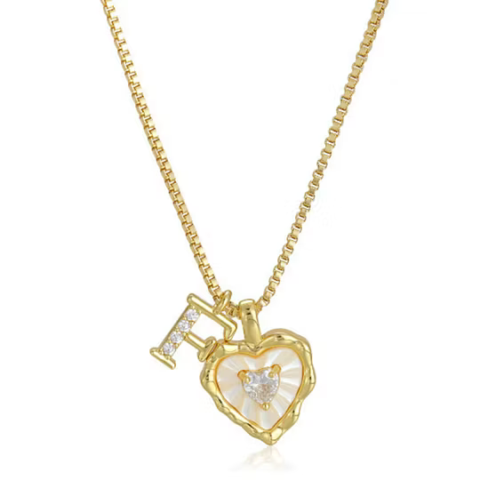 Élisara™ — Collier cœur personnalisé élégance éternelle
