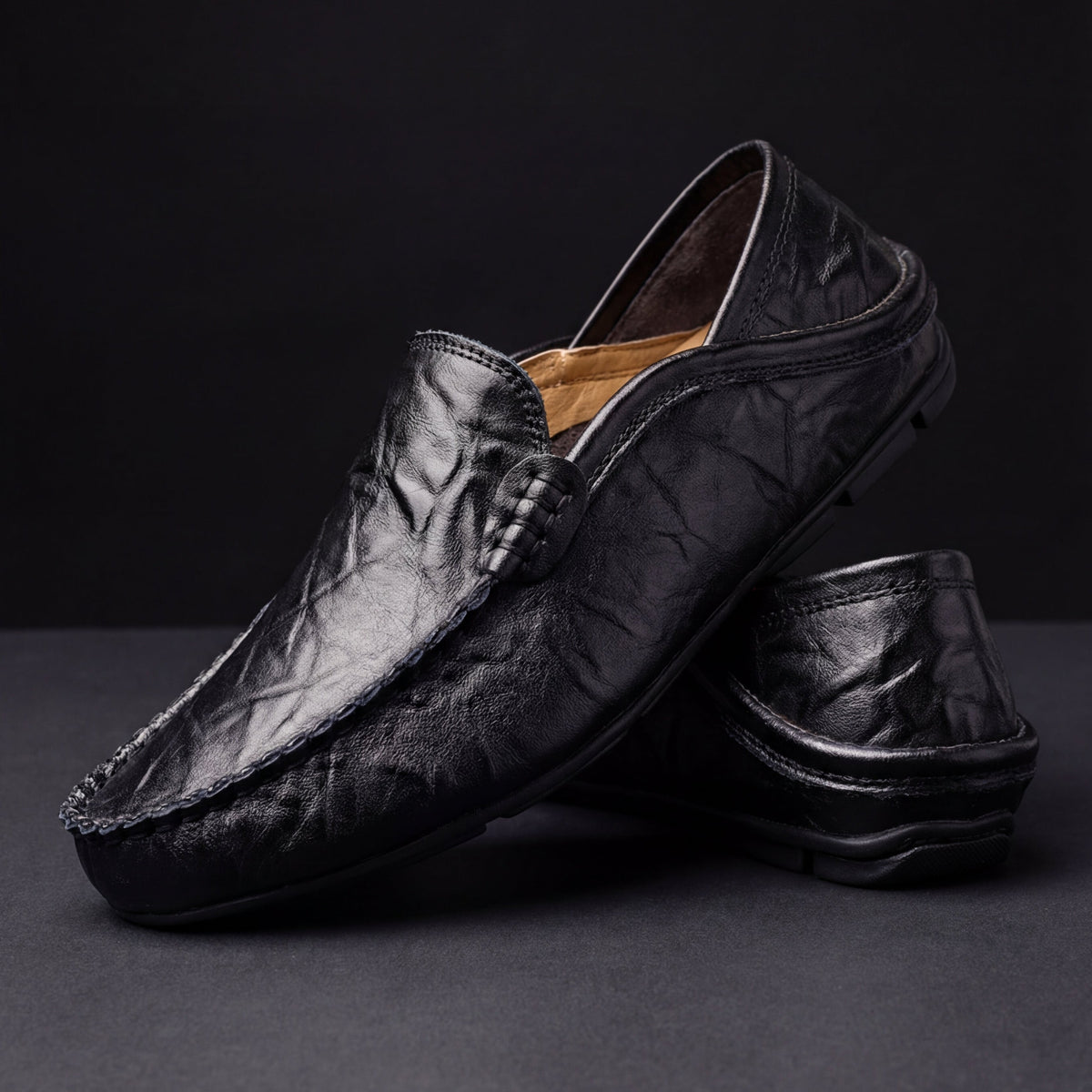 Vellane | Mocassins de Conduite pour Homme Antoine