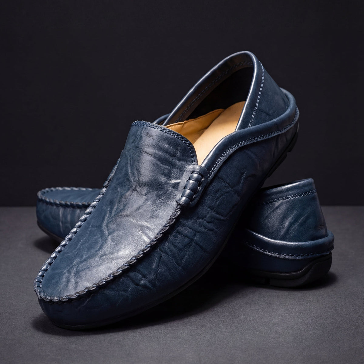 Vellane | Mocassins de Conduite pour Homme Antoine