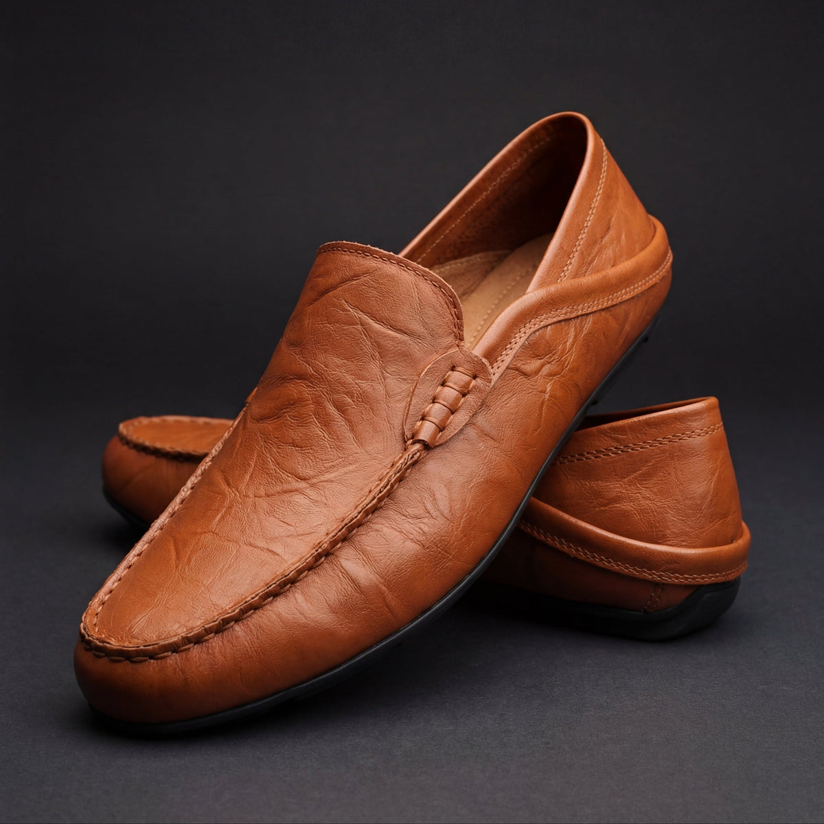 Vellane | Mocassins de Conduite pour Homme Antoine