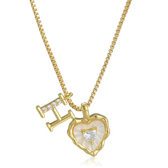 Élisara™ — Collier cœur personnalisé élégance éternelle