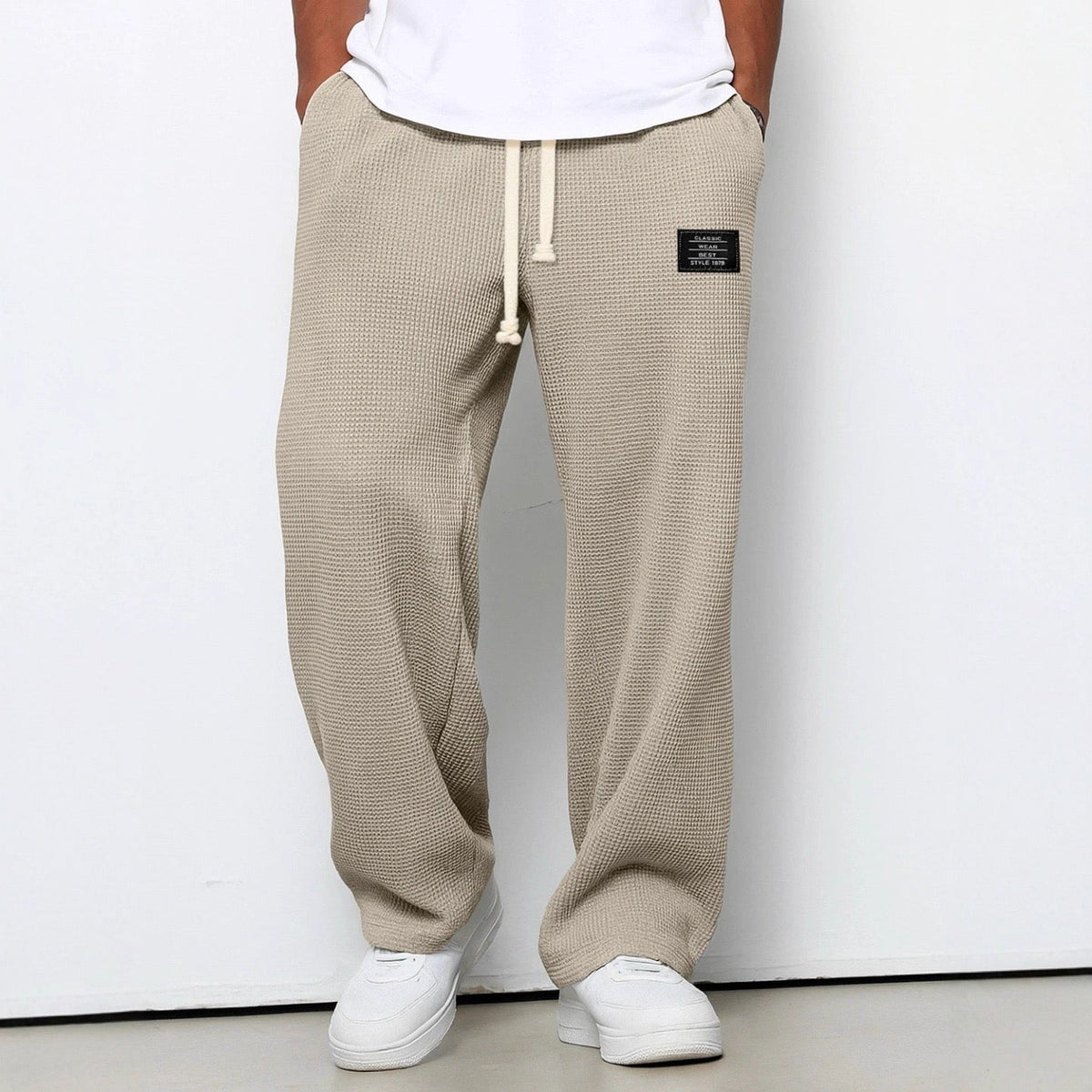 Vellane | Pantalon Large à Cordon pour Homme Frédéric