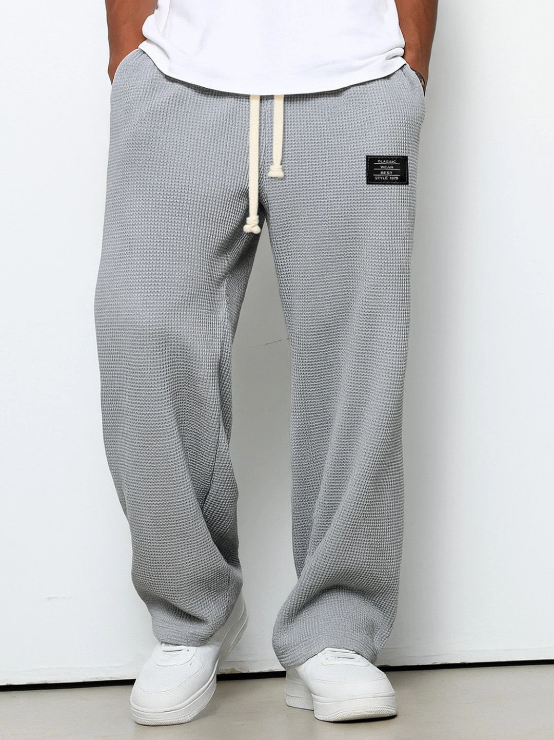 Vellane | Pantalon Large à Cordon pour Homme Frédéric