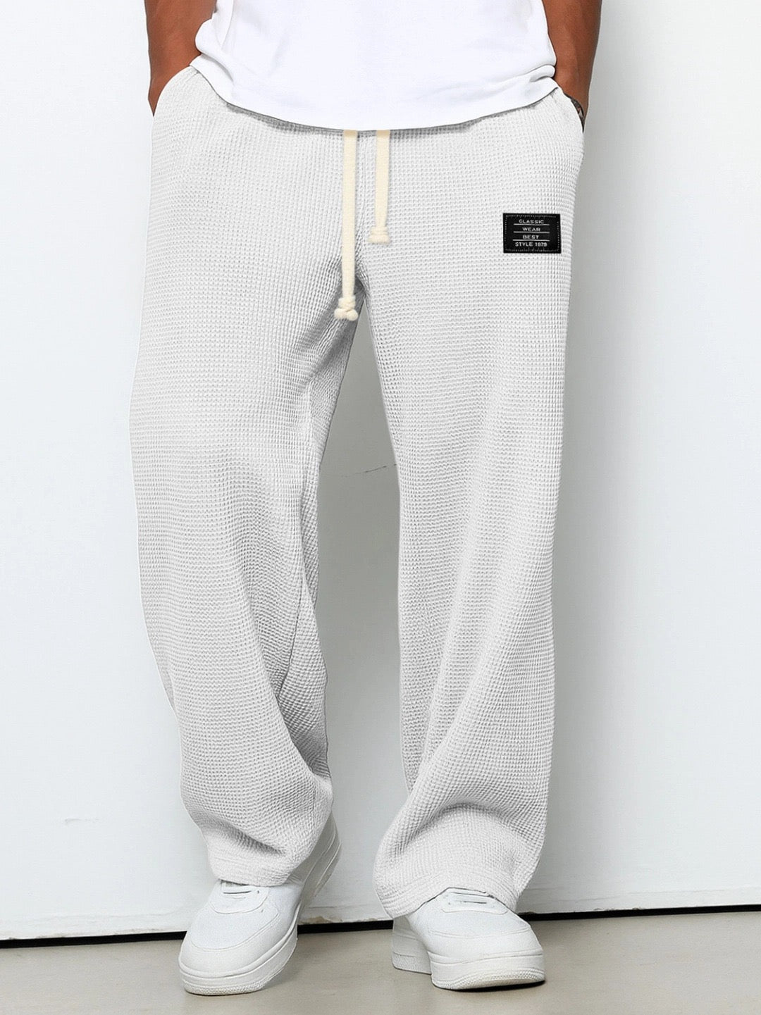 Vellane | Pantalon Large à Cordon pour Homme Frédéric
