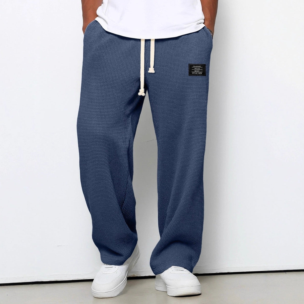 Vellane | Pantalon Large à Cordon pour Homme Frédéric