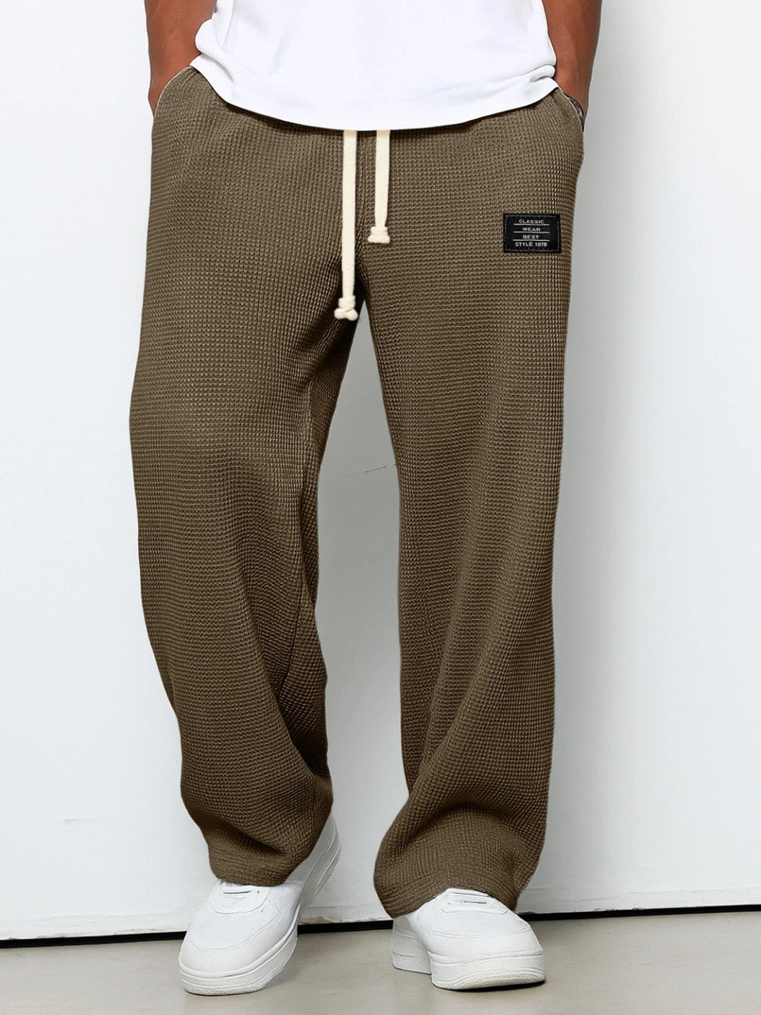 Vellane | Pantalon Large à Cordon pour Homme Frédéric