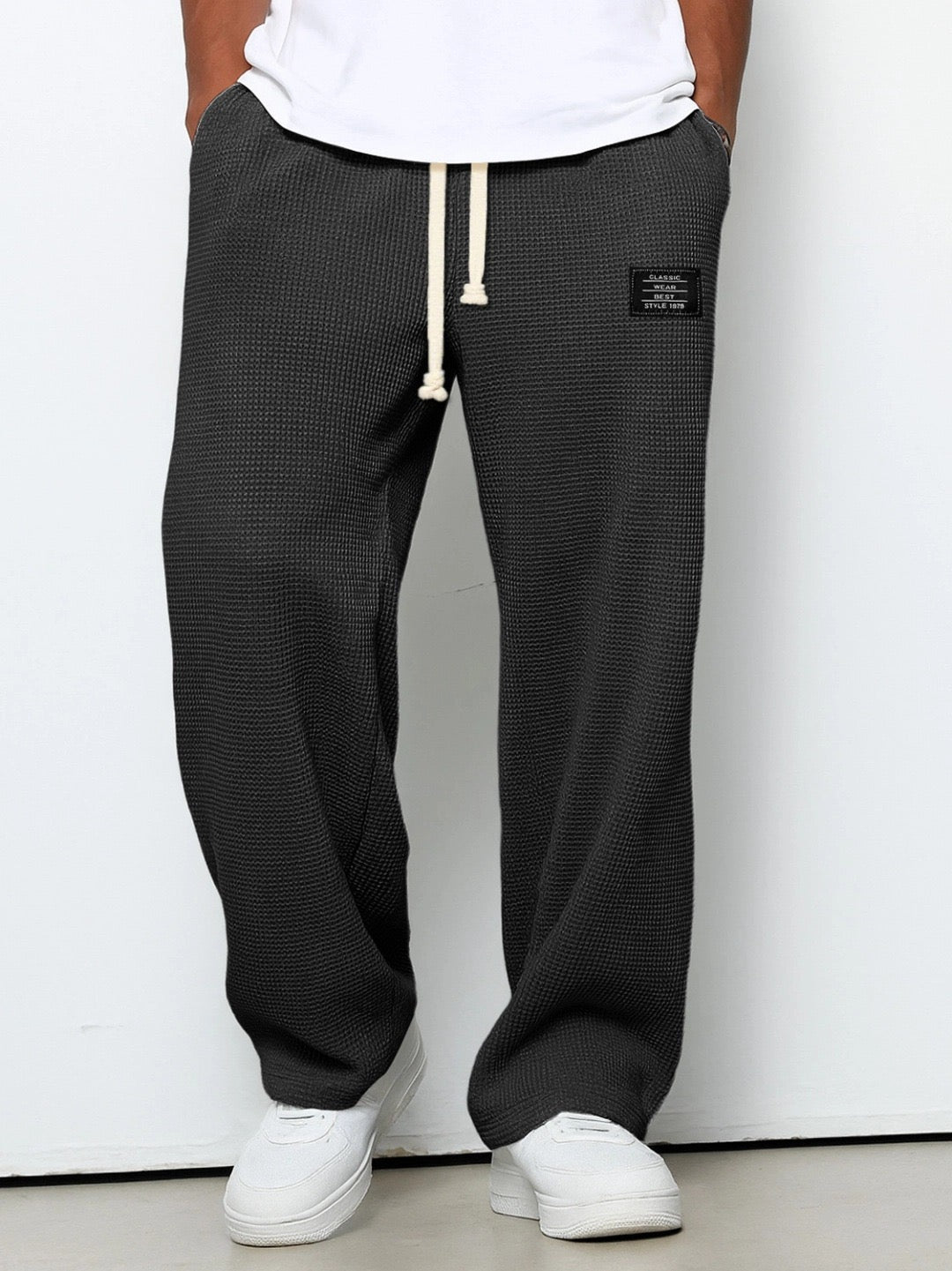 Vellane | Pantalon Large à Cordon pour Homme Frédéric
