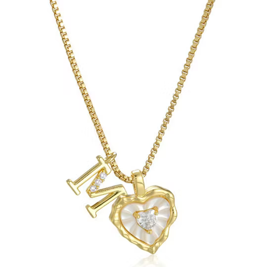 Élisara™ — Collier cœur personnalisé élégance éternelle