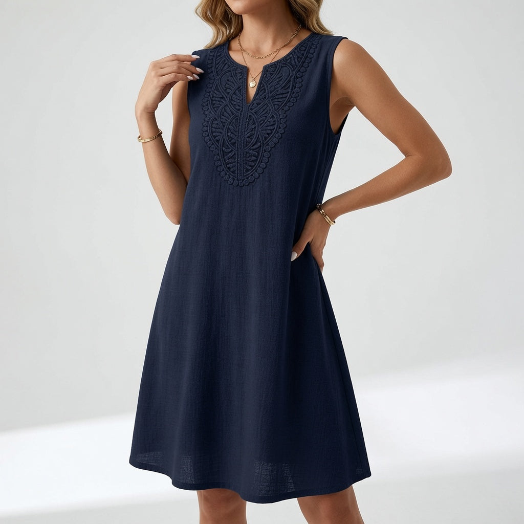 Lunésia™ — Robe bohème fluide élégance estivale