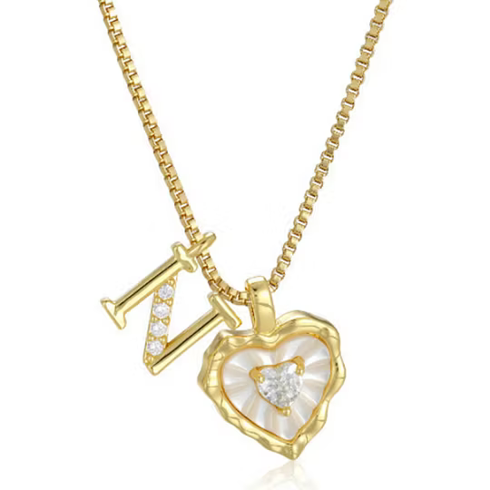 Élisara™ — Collier cœur personnalisé élégance éternelle