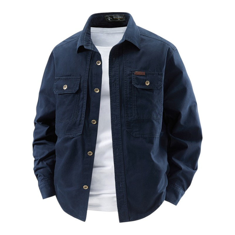 VELLANE | CHEMISE UTILITAIRE À MANCHES LONGUES POUR HOMME