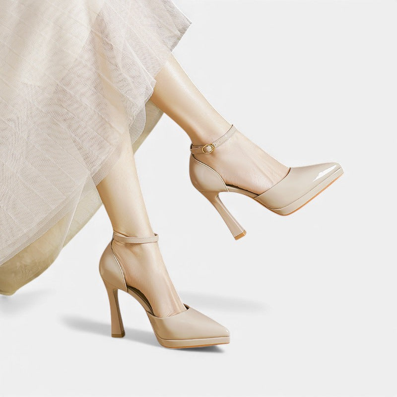 Evette™ | Talons en Cuir